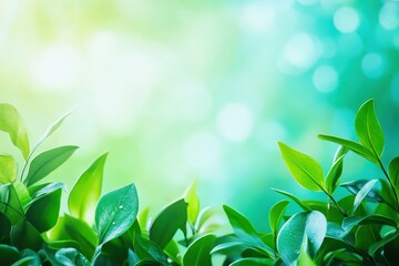 Clean Green Background for Online Meetings