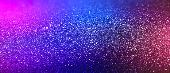 Obraz premium Shimmering Purple and Blue Glitter Background for Festive Designs
