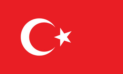 vector background of turkey flag