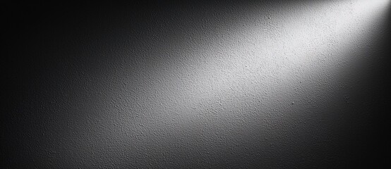 Dramatic Black and White Spotlight Background for Websites and Presentations