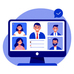 Virtual Meeting Screen