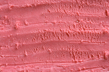 Delicious watermelon sorbet as background, top view