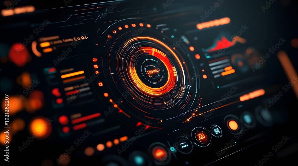 Poster mesmerizing digital data presentation featuring fluid information visualization luminescent infograp