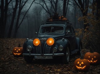 A cozy Halloween-themed reading nook filled with spooky tales