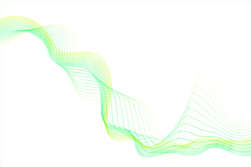 Art & Illustration, Abstract music wave element for design Vector illustration of smooth motion dynamics EPS 10