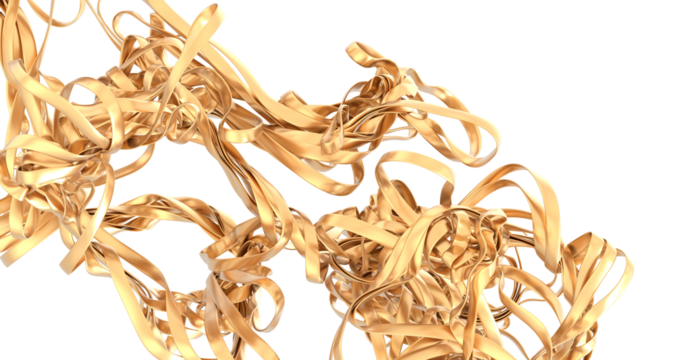 Gold background, gold polished metal, steel texture