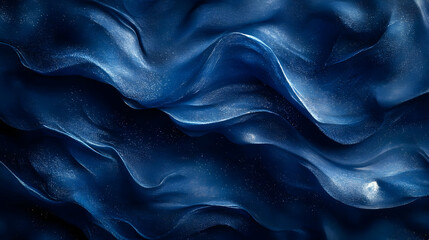 Obraz premium Abstract Blue Waves Background