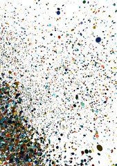 Abstract Colorful Confetti