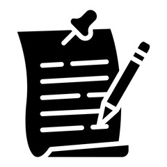 Notes Icon For Design Element