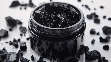 Pure Shilajit Gummies in Modern Black Jars for Wellness