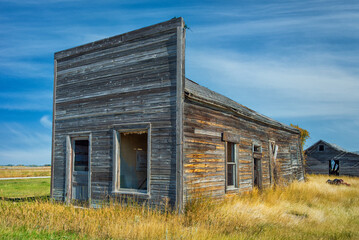 Abandoned Wooden Store