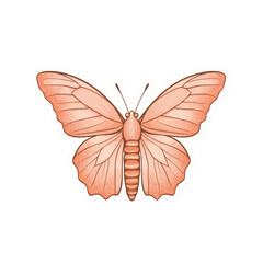 Obraz premium Elegant Pink Butterfly Illustration Design