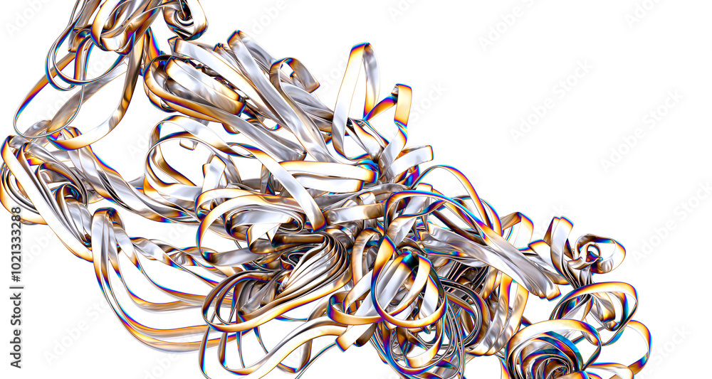 Aufkleber a vibrant flowing rainbow fabric the colors blend seamlessly creating a visually stunning effect