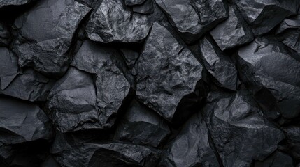 Coal mine wall background, gritty and dark, industrial setting