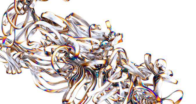 A vibrant flowing rainbow fabric The colors blend seamlessly creating a visually stunning effect