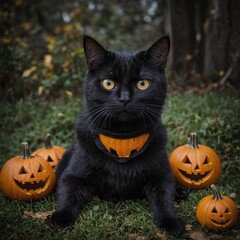 A ghostly apparition appears on Halloween night