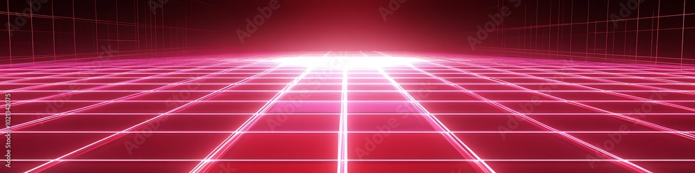 Aufkleber a bright, abstract grid pattern with a smooth central area for text