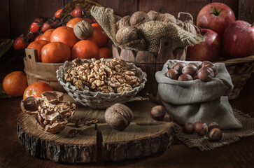 walnuts and other fruits