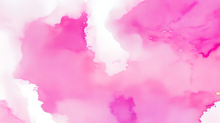 Obraz premium Illustration modern abstract pink and white watercolor painting abstract high quality background.