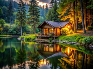 Discover Tranquility in Private Space: A Cozy Retreat for Relaxation and Reflection Amidst Nature's Serenity