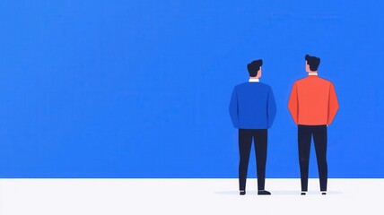 New venture planning with financial projections, business strategy, flat design illustration