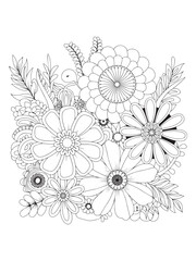 Modern Mandala Art Vector Template