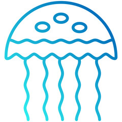 octopus summer vector design icon