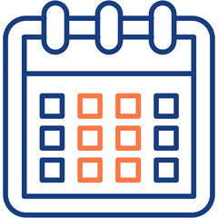 calendar summer vector design icon