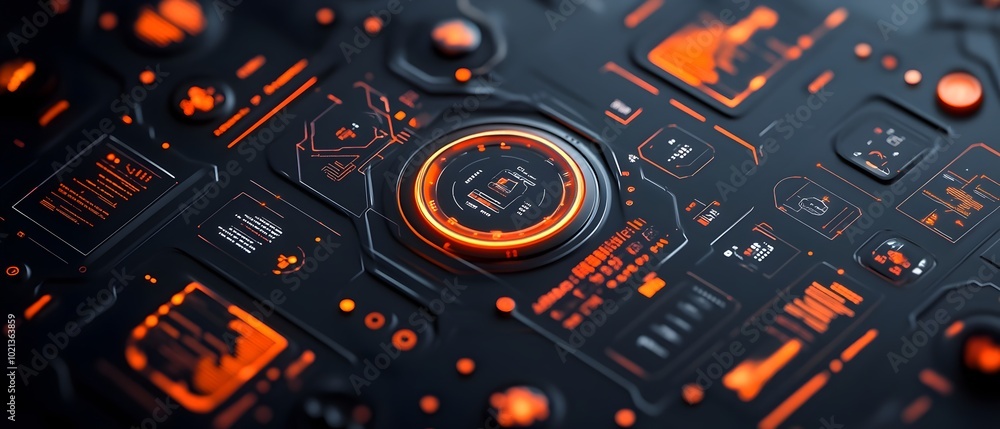 Poster captivating holographic data visualization showcasing a cutting edge neon infused futuristic user in