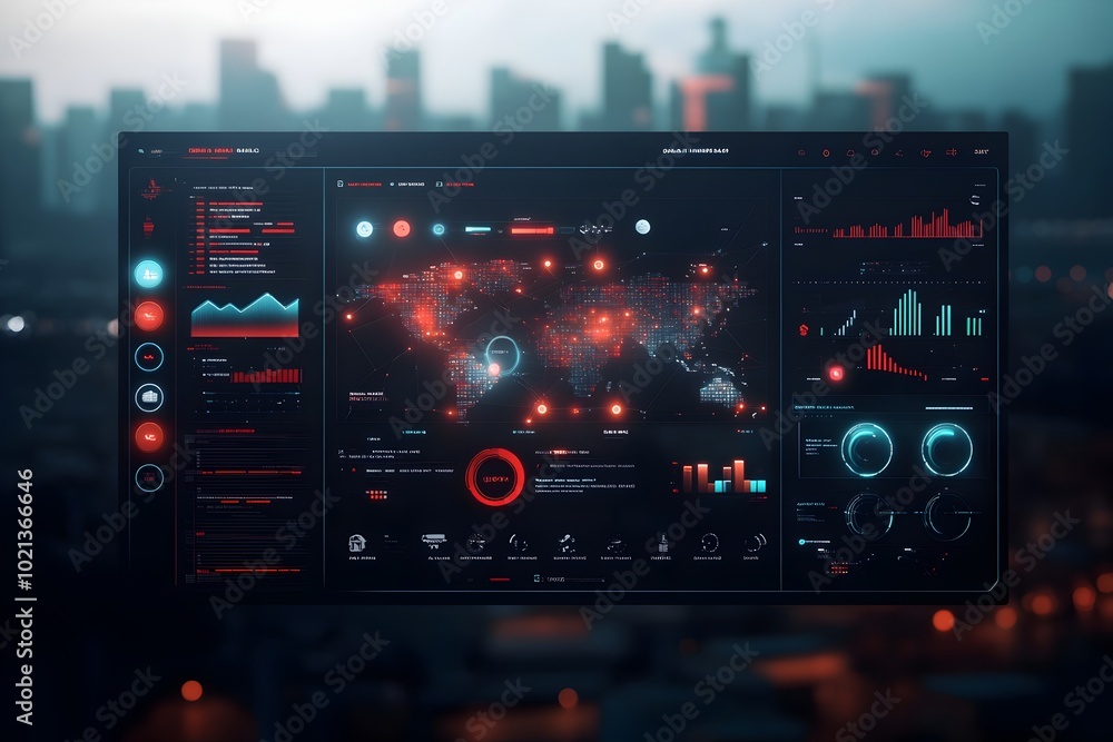 Poster intelligence orchestrates comprehensive global trade logistics with dynamic digital mapping of conta