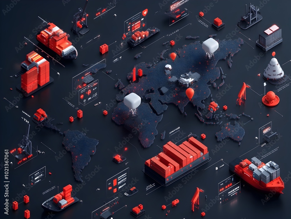 Aufkleber intelligence revolutionizing worldwide logistics and supply chains with real time data analytics and
