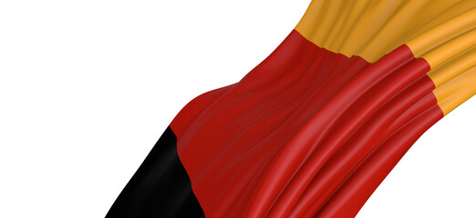 Black red and gold the colors of the German flag Germany Flag Colors