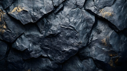 Dark Rock Cliff Abstract Background