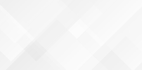 White and gray overlap triangle geometric technology pattern. minimal rectangle randomly arranged white triangle geometric transparent background layers overlapping presentation design.