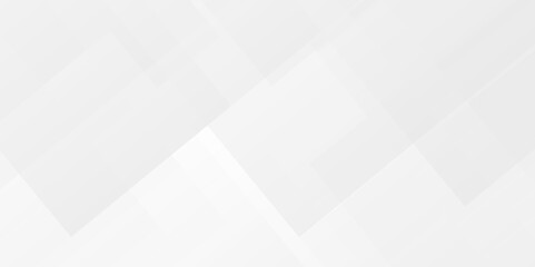White and gray overlap triangle geometric technology pattern. minimal rectangle randomly arranged white lines transparent background layers overlapping presentation design.