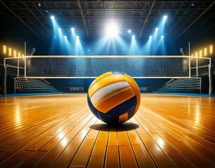 basketball court football field and volleyball court 