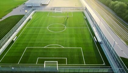 basketball court football field and volleyball court 