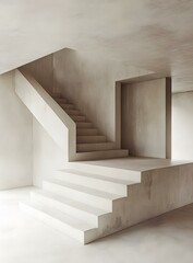 Modern Concrete Staircase Architecture Interior Design