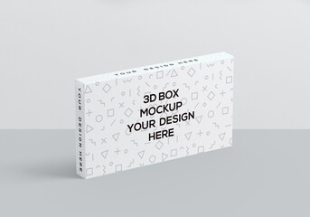 Flat Rectangle Packaging Box Vol. 6