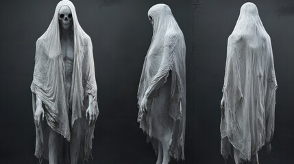 Ghost costume for Halloween party