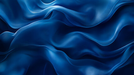 Obraz premium Abstract Blue Waves Background