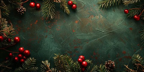 A festive Christmas tree adorned with colorful balls and ornaments, ready for the holiday season,Generated By Ai