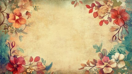 Colorful Vintage Background
