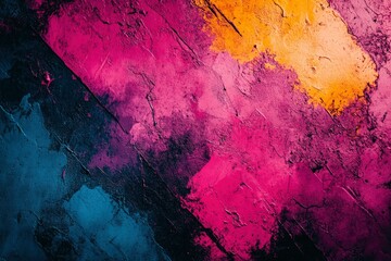 Abstract Textured Background with Vibrant Pink, Orange, and Blue Hues