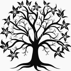 vanilla-tree-silhouette