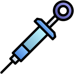 vector design icon of a dentist 