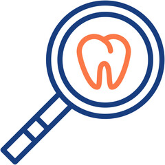 vector design icon of a dentist 