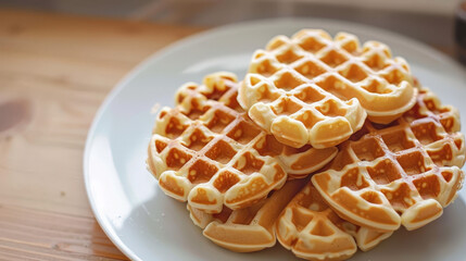 heart shaped waffles