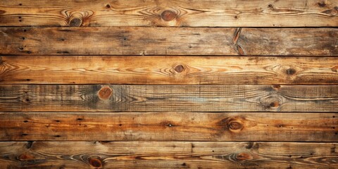 Fototapeta premium Rustic Wooden Planks with Knots and Grain Texture