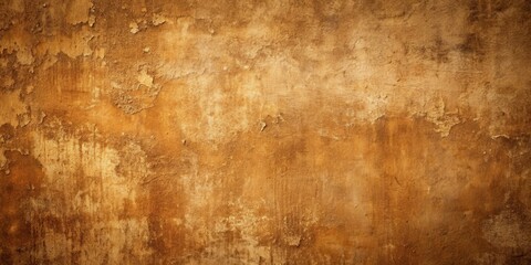 A weathered and worn ochre wall surface with subtle patterns of texture and color variation